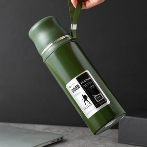 1er août Tasse à eau isolée verte de l'armée classique pour les anciens combattants militaires Camarades Réunion Journée de l'armée Fête nationale Bouteille sous vide - Product Image 4