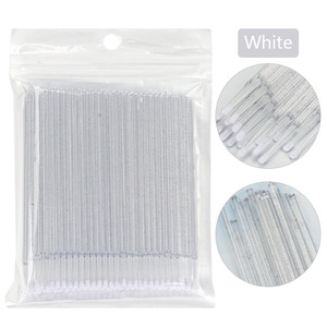 <span class=keywords><strong>Coton</strong></span>-<span class=keywords><strong>tige</strong></span> de cristal de haute qualité pour le nettoyage et le démontage de la broderie de greffage de cils Outil de soin des cils polyvalent - Product Image 6