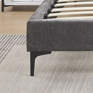 Meubles de chambre à coucher modernes de luxe de haute qualité, cadre de lit Queen Size, lits rembourrés King Size, lits doubles - Product Image 4