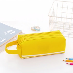 Simple Style Student Pencil Case Custom Logo Hot Sells Oxford Cloth Pencil Case As Gift for Child - Product Image 3