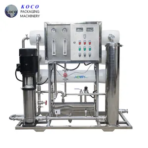 KOCO 3T 304SUS equipamento de tratamento de água RO material com sistema de descarga automática