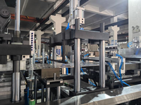 Machine de thermoformage automatique intelligente MSDH-600 pour boîtes à gâteaux transparentes en PVC, PET, PLA, entièrement servo-assistée