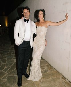 Abito da sposa Mily Bridal MW233 elegante senza spalline, interamente in pizzo, senza maniche, con <span class=keywords><strong>lacci</strong></span> sul retro. - Product Image 5