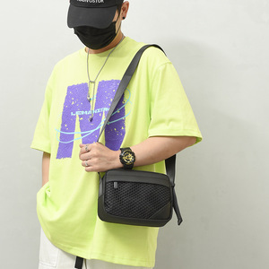 Bolso Bandolera Cruzado Unisex Geométrico de PU Impermeable con Borla y Bordado, Productos de Moda - Product Image 4