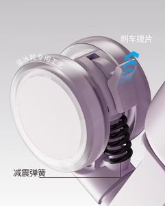 Valise à roulettes fixes silencieuses et légères, avec système d'ouverture frontale, design japonais, extensible, avec butée, sac de transport inclus, en ABS, conforme aux normes TSA - Product Image 4