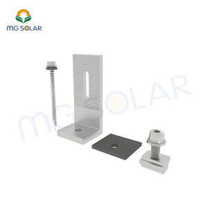 Supporto per <span class=keywords><strong>il</strong></span> piede in alluminio per molti tipi di sistema di montaggio del tetto in metallo - Product Image 2