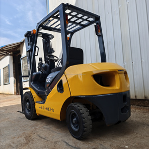 Mini for Diesel Forklift Used 3 Ton Capacity TCM Jac 3 Mast 4.5m Rough Terrain Internal Combustion Engine 1 Year Warranty - Product Image 5