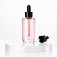 Vente en gros de flacons compte-gouttes à parois épaisses de 30/60/80/100/120 ml, flacons vides en plastique PETG, flacons d'huile essentielle, flacons cosmétiques