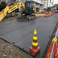 Tapis d'accès temporaire en HDPE découpés sur mesure, résistants à l'usure, épaisseur 12 mm, tapis de protection pour gazon en HDPE
