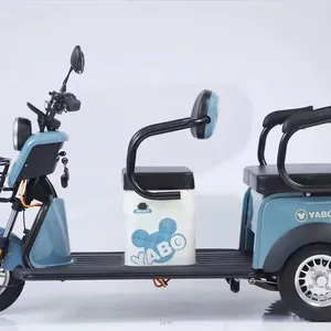 Chine haute puissance ménage petit tricycle électrique camion à benne basculante charge tricycle électrique