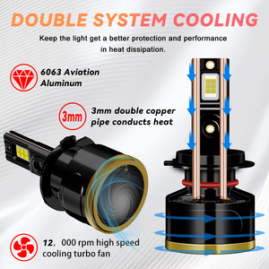 Redsea r8b siêu sáng 160W 16000LM Led Đèn Pha Bóng đèn H7 LED ánh sáng CANBUS LED <span class=keywords><strong>H11</strong></span> Hb3 9005 HB4 9006 H4 led xe đèn pha - Product Image 4