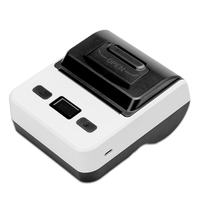 Imprimante thermique portable sans fil pour étiquettes de code-barres 80 mm, noire, USB, autocollant, bluetooth, imprimante thermique pour étiquettes d'expédition