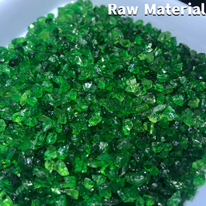 Rongshi xử lý chất lượng hàng đầu A + Máy cắt 1.5x1.5mm hình vuông đá quý tự nhiên tsavorite cho đá quý đá trang sức - Product Image 6