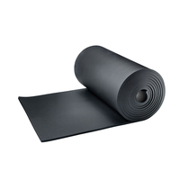 Rouleau de feuille de mousse de caoutchouc NBR PVC personnalisé, matériau d'isolation thermique pour applications CVC et industrielles