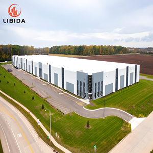 Structure en acier préfabriquée pour entrepôt, construction en acier structurel à prix abordable - Product Image 4