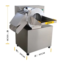 Hete aanbiedingen fruit- en groentesnijmachine/industriële snijmachine/groente prijs aardappel/ui snijmachine