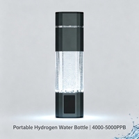 Botella de Agua Hidrogenada Portátil OEM ODM de 300 ml, SPE PEM, 4000-5000 PPB, Autolimpiante en 3 Minutos, para el Cuidado Diario de la Salud y el Fitness