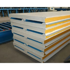 PU Foam Roof <strong>Sandwich</strong> <strong>Panels</strong> Building Material <strong>Polyurethane</strong> <strong>Sandwich</strong> <strong>Panel</strong> Metal PU <strong>Sandwich</strong> Roof Wall <strong>Panel</strong> Modern Warehouse - Product Image 1