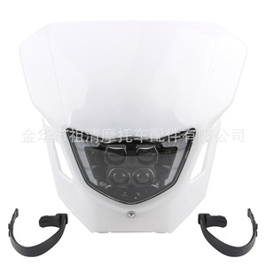 ไฟหน้ารถมอเตอร์ไซค์ Zuqing รุ่น CQR250 ระบบไฟ LED สำหรับออฟโรด ดีไซน์หน้ากากผี - Product Image 2