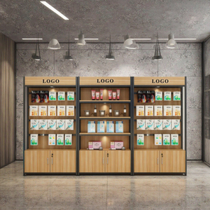 Étagères de présentation en <span class=keywords><strong>bois</strong></span> pour supermarchés, quincairies, cosmétiques, épiceries et magasins de proximité - Product Image 6