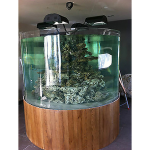 Grand aquarium sur mesure en verre acrylique, aquarium artificiel pour poissons - Product Image 2