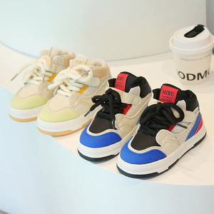 Sélection multi-tailles Offre Spéciale chaussures juniors pour enfants chaussures montantes de créateurs nouvelle couleur bloc - Product Image 6