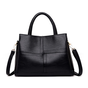 Solid Color Shoulder Handbags Women PU Leather Small Tote Crossbody <b>Bags</b> - Product Image 6