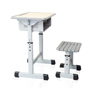 Fabricant de bureaux éducatifs, fournisseur de bureaux et chaises robustes en métal modernes réglables en hauteur, ensembles de meubles pour cours de formation