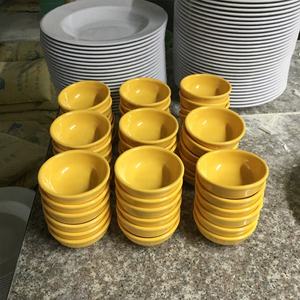 Меламин 8 унций 9 унций блюдце слитка маленькая миска для сальсы окуня миски для соуса для корейского и японского ресторана мексиканских кафе гостиниц - Product Image 5