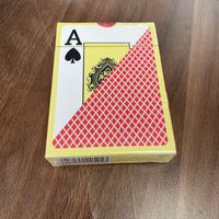 Cartes de poker en plastique surdimensionnées, imperméables, anti-poussière, durables et faciles à nettoyer, fourniture directe d'usine, pour les jeux à domicile, les fêtes et les vacances