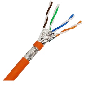 4 pares 23AWG PVC Jacket networking LAN cable <span class=keywords><strong>Cat7</strong></span> 305m/1000ft <span class=keywords><strong>S</strong></span>/<span class=keywords><strong>FTP</strong></span> cable con CE /RoHS - Product Image 2