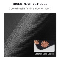 Tapis de souris de jeu personnalisé à motif de dessin animé - Impression par transfert thermique, base en caoutchouc antidérapante, durable, stock disponible, couleur et logo personnalisés
