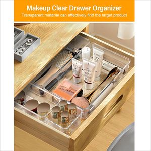 กล่องเก็บของแบบลิ้นชักใส ดีไซน์ทันสมัย เรียบง่าย เป็นมิตรกับสิ่งแวดล้อม ป้องกันฝุ่น ผลิตจาก PS สามารถประกอบรวมกันได้อย่างอิสระ เหมาะสำหรับห้องครัว - Product Image 4