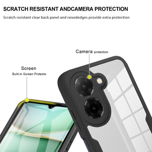 <span class=keywords><strong>Custodia</strong></span> per Telefono 360° Trasparente in TPU Morbido e PC Rigido per Xiaomi Redmi <span class=keywords><strong>A5</strong></span> 4G Poco F7 Pro F7 Ultra - Product Image 5