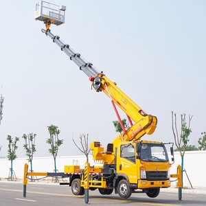 Sinotruk Howo Plataforma Elevadora Aérea Aislada de 19m con Cesta Montada en Camión - Product Image 5