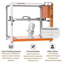 Imprimante 3D FDM de grande taille JUMO, vitesse 500 mm/s, machine d'impression 3D industrielle pour accessoires de cinéma et sculptures d'art à grande échelle
