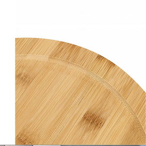 Supporto <span class=keywords><strong>per</strong></span> torta <span class=keywords><strong>in</strong></span> <span class=keywords><strong>legno</strong></span> di bambù con piastra rotante - Product Image 2