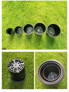 Usine Oem 1 2 35 7 10 12 15 <span class=keywords><strong>Gai</strong></span> Black Gallon Trade Pot de fleurs pour l'ensemencement - Product Image 6