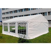 Tente de réception extérieure grande capacité avec structure en aluminium, 20x30 40x80, chapiteau commercial pour mariages avec parois latérales amovibles