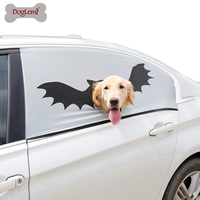Couverture de fenêtre de voiture pour chien pour Halloween, tissu de protection solaire, tissu doux, 73x50cm, accessoires pour animaux de compagnie