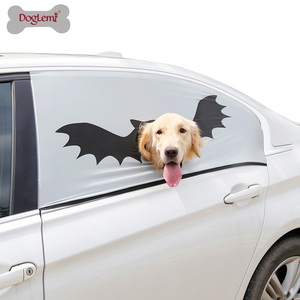 Halloween Dog Car <b>Window</b> <b>Cover</b> Barrier Cloth Sun Proof Soft Fabric 73x50cm Pet Accessories - Product Image 4