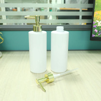 Bouteille en plastique PET de 480 ml avec pulvérisateur à pompe pour l'emballage de lotion et de shampoing, couleur du bouchon personnalisable, OEM/ODM disponible