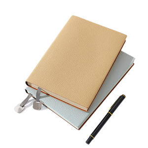 สมุดโน้ตปกหนังเทียมลายเรียบง่ายขนาด A5 สำหรับ<span class=keywords><strong>นัก</strong></span>เรียนสอบเข้ามหาวิทยาลัยและการเรียนรู้ ขายส่ง - Product Image 5