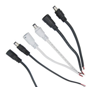 クイックロック5.52.1 <span class=keywords><strong>2.5mm</strong></span> <span class=keywords><strong>DC</strong></span>ジャックコネクタ、オスメス延長ケーブル付き20 22 <span class=keywords><strong>24AWG</strong></span> - Product Image 6