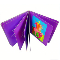 Services d'impression de livres cartonnés personnalisés pour bébés, enfants et adultes avec pages miroir et options de papier