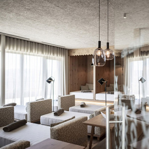 Chaise d'appoint contemporaine pour hôtel de luxe, siège rembourré, dossier robuste, design élégant, hôtel de luxe - Product Image 2