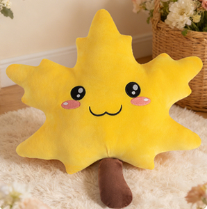 Мягкая плюшевая игрушка-лист (клен, гинкго, помело) для декора дома, OEM/ODM, подушка-лист - Product Image 2