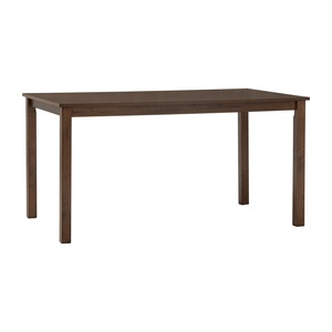 Robust Cocoa Colour WALD Dining Set 1+6 Large 7-Piece Dark Wood Dining <b>Table</b> and Chairs for Spacious Family Dining Room - Product Image 2