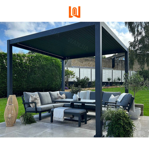 Elegante Binnenplaats Aluminium Pergola Zonnescherm Waterdicht Duurzaam Buitenpaviljoen - Product Image 3
