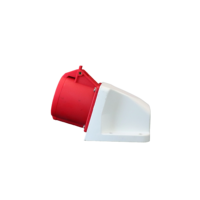 Prise et fiche électriques industrielles HFE 3P+N 3 phases 380V 32A IP44 4 broches